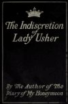 Book preview: The indiscretion of Lady Usher by Harriet L. (Harriet Lummis) Smith