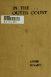 Book preview: In the outer court by Annie Wood Besant