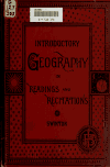 Book preview: Introductory geography in readings and recitations by William Swinton