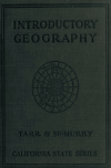 Book preview: Introductory geography by Ralph S. (Ralph Stockman) Tarr