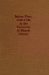 Book preview: Italian plays, 1500-1700, in the University of Illinois Library by Marvin T. (Marvin Theodore) Herrick