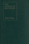Book preview: The journal of Leo Tolstoi .. by Leo Tolstoy
