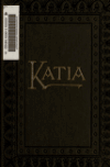 Book preview: Katia by Leo Tolstoy