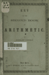 Book preview: Key to the second book of arithmetic, designed for schools and academies by Hermann Reffelt