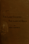 Book preview: The lake country. An annal of olden days in central New York. The land of gold by John Corbett