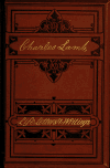 Book preview: The life, letters and writings of Charles Lamb (Volume 5) by Charles Lamb