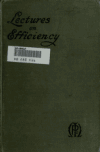 Book preview: Lectures on efficiency; by Herbert Newton Casson