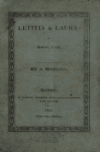 Book preview: Letitia and Laura : a moral tale by Mother