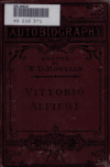 Book preview: Life of Vittorio Alfieri by Vittorio Alfieri