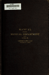 Book preview: Manual for the Medical Department, United States Army, 1916 by United States. Army Medical Dept