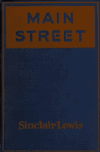 Book preview: Main street : the story of Carol Kennicott by Sinclair Lewis