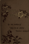 Book preview: Manners makyth man. by E. J. (Edward John) Hardy