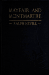 Book preview: Mayfair and Montmartre by Ralph Nevill