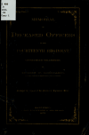 Book preview: Memorial of deceased officers of the Fourteenth regiment, Connecticut volunteers by Henry Perkins Goddard