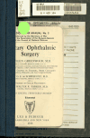 Book preview: Military ophthalmic surgery by Allen Greenwood
