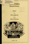 Book preview: Montana Historical Society report to the ... Legislature and the state of Montana (Volume 1994) by Montana Historical Society