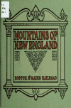 Book preview: Mountains of New England by Boston and Maine railroad