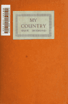 Book preview: My country; a play in four acts by Shaw Desmond
