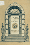 Book preview: The need of a history of New York by United historical and patriotic societies and asso