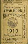 Book preview: The North Carolina year book. 191 by Raleigh News and observer