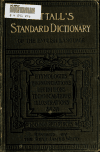 Book preview: Nuttall's Standard dictionary of the English language, based on the labours of the most eminent lexicographers .. by P. Austin Nuttall