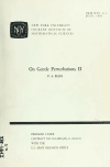 Book preview: On gentle perturbations, II by P. A Rejto