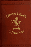Book preview: Other lyrics, an aftermath by George Newman