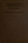 Book preview: Ozone by Eric Keightley Rideal