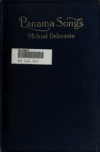 Book preview: Panama songs .. by Michael Delevante