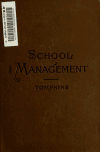 Book preview: The philosophy of school management by Arnold Tompkins