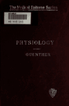 Book preview: Physiology; a manual for students and practitioners by August Ernest Guenther