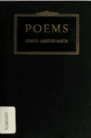 Book preview: Poems by Edward Sandford Martin
