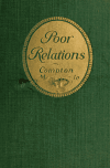 Book preview: Poor relations by Compton MacKenzie