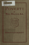 Book preview: Poverty by Will Reason