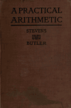 Book preview: A practical arithmetic by Frank Lincoln Stevens