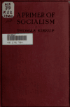 Book preview: A primer of socialism, by Thomas Kirkup by Thomas Kirkup