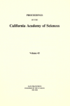 Book preview: Proceedings of the California Academy of Sciences (Volume 43) by California Academy of Sciences
