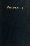 Book preview: Property by Arthur Jerome Eddy
