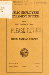 Book preview: Public Employees' Retirement System of the state of Montana ... annual report (Volume 1948) by Montana. Public Employees' Retirement System