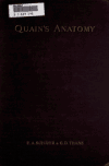 Book preview: Quain's Elements of anatomy (Volume 3:1) by Jones Quain