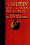 Book preview: Rasputin and the Russian revolution by Catherine Radziwill