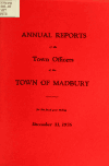 Book preview: Receipts and expenditures of the Town of Madbury (Volume 1976) by Madbury (N.H.)