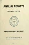 Book preview: Receipts and expenditures of the Town of Exeter (Volume 1985) by Exeter (N.H.: Town)
