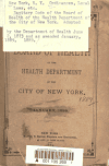Book preview: Sanitary Code of the Board of Health of the Health Department of the City of New York by New York (N.Y.)