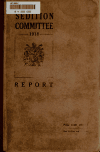 Book preview: Report by 1918 India. Sedition committee