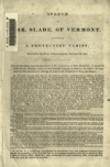 Book preview: Speech of Mr. Slade, of Vermont, in favor of a protecting tariff, delivered in the House of Representatives, December 20, 1841 by William Slade