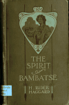 Book preview: The spirit of Bambatse by H. Rider (Henry Rider) Haggard