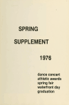 Book preview: Spring supplement [yearbook] 1976 (Volume 1976) by St. Mary's College of Maryland