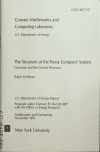 Book preview: The structure of the PUMA computer systems; overview and the central processor by Ralph Grishman