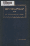 Book preview: Thayendanegea : an historico-military drama by J. B Mackenzie